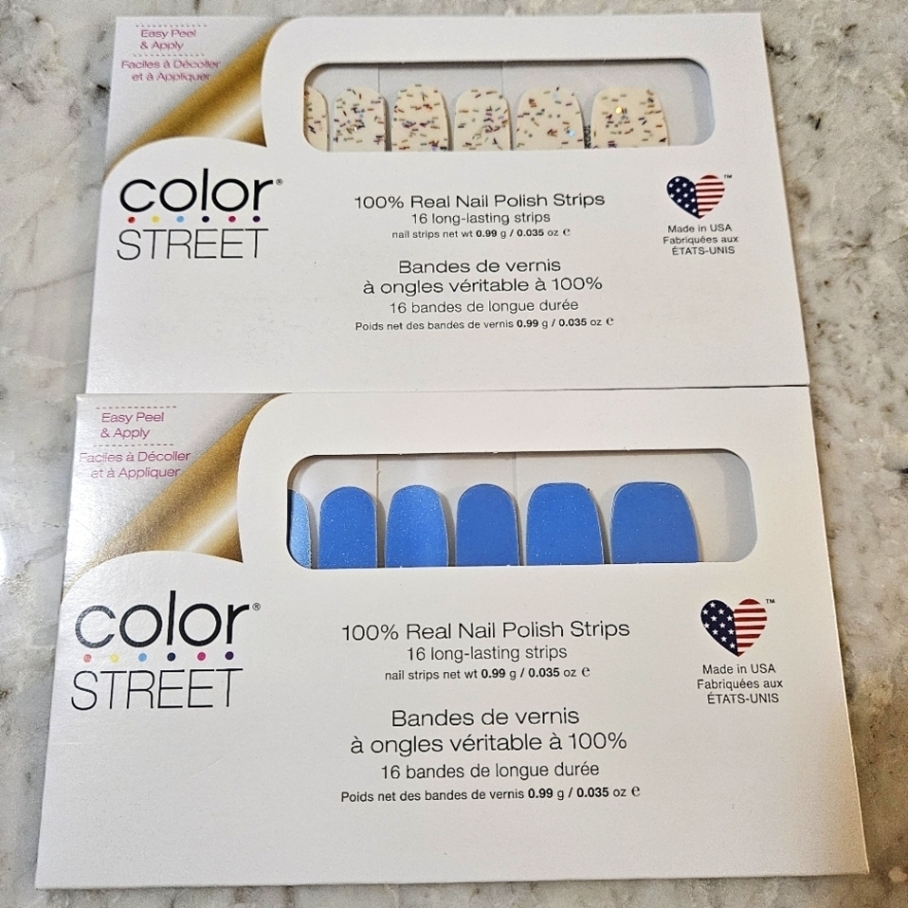 Color Street Nail Polish Strips - 2 Sets - Raise The Roof & Fortune Teller